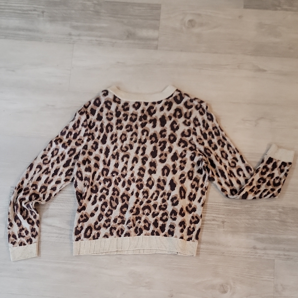 a new day Brown and Cream Crew Neck Sweater - Picture 3 of 3